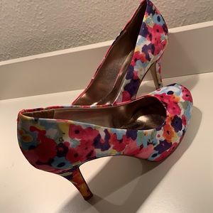 Madden Girl floral Getta pumps